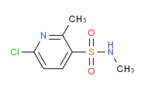 CAS No. 1355180-86-7, 6-Chloro-N,2-dimethylpyridine-3-sulfonamide