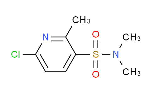 CAS No. 1355193-24-6, 6-Chloro-N,N,2-trimethylpyridine-3-sulfonamide