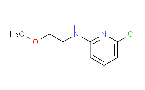 CAS No. 1220019-21-5, 6-Chloro-N-(2-methoxyethyl)pyridin-2-amine