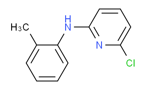 CAS No. 1220017-81-1, 6-Chloro-N-(o-tolyl)pyridin-2-amine