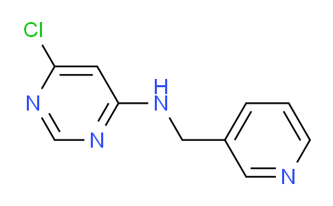 CAS No. 1219957-80-8, 6-Chloro-N-(pyridin-3-ylmethyl)pyrimidin-4-amine