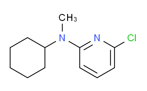 CAS No. 1220036-28-1, 6-Chloro-N-cyclohexyl-N-methylpyridin-2-amine