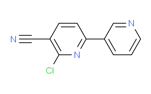 CAS No. 63219-04-5, 6-Chloro-[2,3'-bipyridine]-5-carbonitrile
