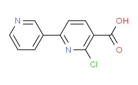 CAS No. 65049-28-7, 6-Chloro-[2,3'-bipyridine]-5-carboxylic acid