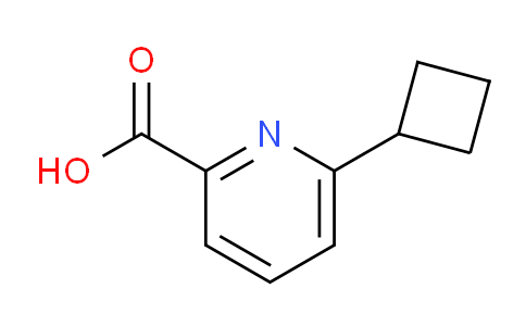 CAS No. 1443759-37-2, 6-Cyclobutylpicolinic acid