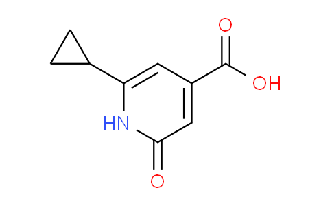 CAS No. 150190-28-6, 6-Cyclopropyl-2-oxo-1,2-dihydropyridine-4-carboxylic acid