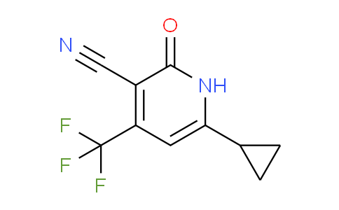 CAS No. 861212-38-6, 6-Cyclopropyl-2-oxo-4-(trifluoromethyl)-1,2-dihydropyridine-3-carbonitrile