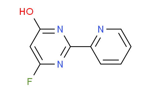 CAS No. 1240601-22-2, 6-Fluoro-2-(pyridin-2-yl)pyrimidin-4-ol
