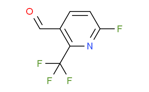 CAS No. 1227599-77-0, 6-Fluoro-2-(trifluoromethyl)nicotinaldehyde