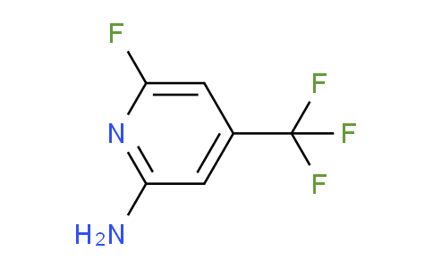 CAS No. 56201-79-7, 6-Fluoro-4-(trifluoromethyl)pyridin-2-amine