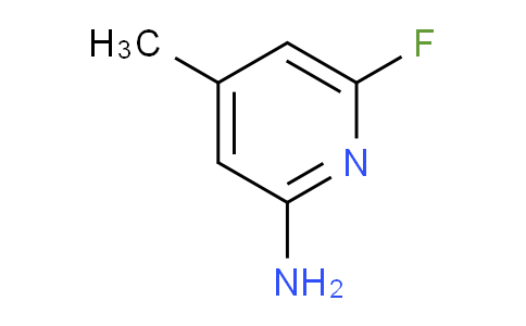 CAS No. 1393557-04-4, 6-Fluoro-4-methylpyridin-2-amine