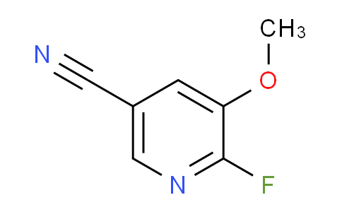 CAS No. 1807142-86-4, 6-Fluoro-5-methoxynicotinonitrile