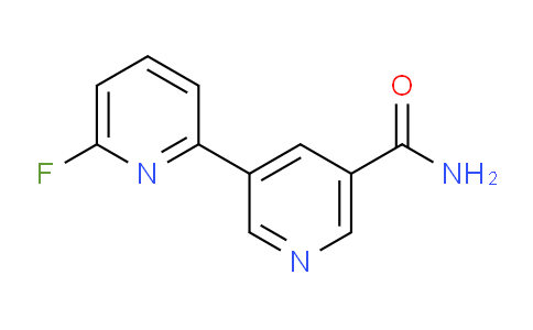 CAS No. 1346686-96-1, 6-Fluoro-[2,3'-bipyridine]-5'-carboxamide