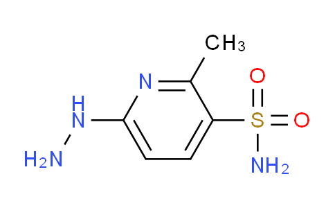 CAS No. 1355180-79-8, 6-Hydrazinyl-2-methylpyridine-3-sulfonamide