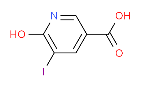 CAS No. 365413-19-0, 6-Hydroxy-5-iodonicotinic acid