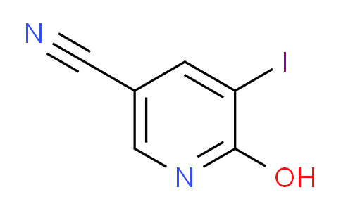 CAS No. 1135283-36-1, 6-Hydroxy-5-iodonicotinonitrile