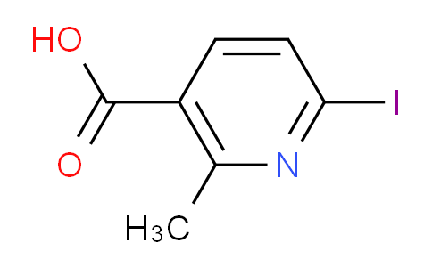 CAS No. 1352526-26-1, 6-Iodo-2-methylnicotinic acid