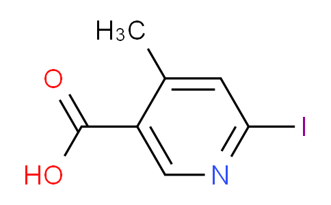 CAS No. 1355208-03-5, 6-Iodo-4-methylnicotinic acid