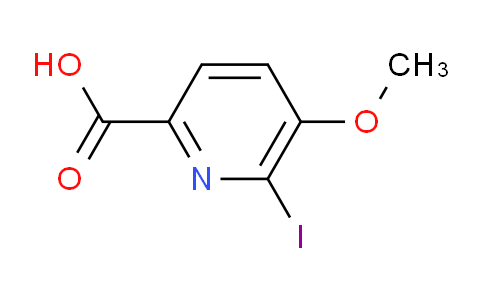 CAS No. 154497-83-3, 6-Iodo-5-methoxypicolinic acid