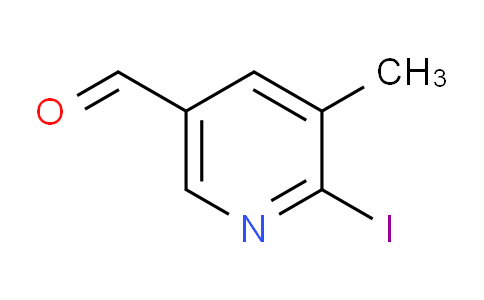 CAS No. 1289194-12-2, 6-Iodo-5-methylnicotinaldehyde