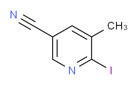 CAS No. 1355232-89-1, 6-Iodo-5-methylnicotinonitrile