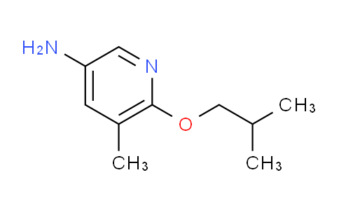 CAS No. 1249789-40-9, 6-Isobutoxy-5-methylpyridin-3-amine