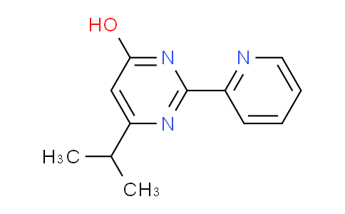 CAS No. 874783-56-9, 6-Isopropyl-2-(pyridin-2-yl)pyrimidin-4-ol