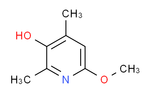 CAS No. 627098-09-3, 6-Methoxy-2,4-dimethylpyridin-3-ol