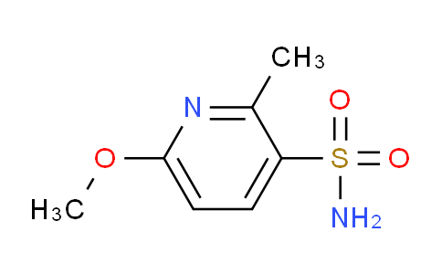 CAS No. 1355216-24-8, 6-Methoxy-2-methylpyridine-3-sulfonamide