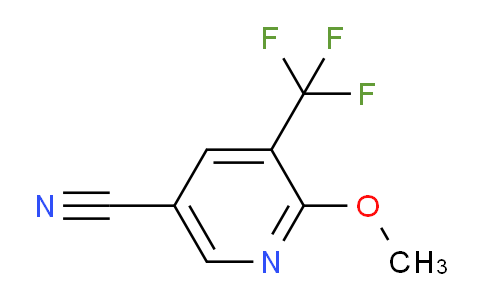CAS No. 887707-29-1, 6-Methoxy-5-(trifluoromethyl)nicotinonitrile