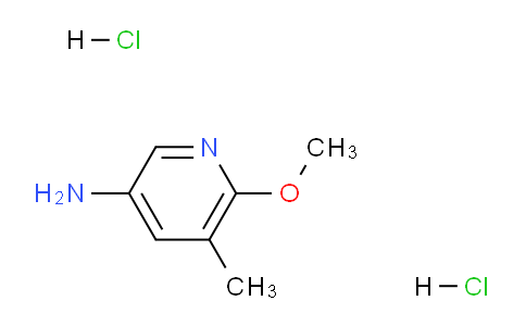 CAS No. 1187929-66-3, 6-Methoxy-5-methylpyridin-3-amine dihydrochloride