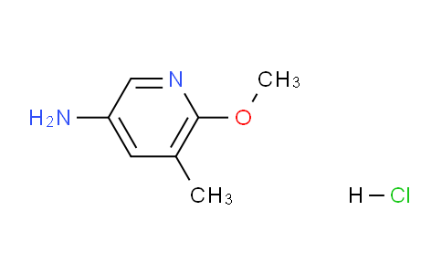CAS No. 1159811-59-2, 6-Methoxy-5-methylpyridin-3-amine hydrochloride