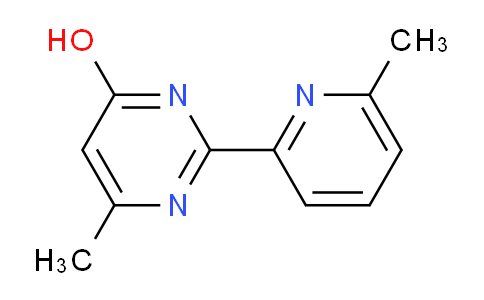CAS No. 112451-28-2, 6-Methyl-2-(6-methylpyridin-2-yl)pyrimidin-4-ol