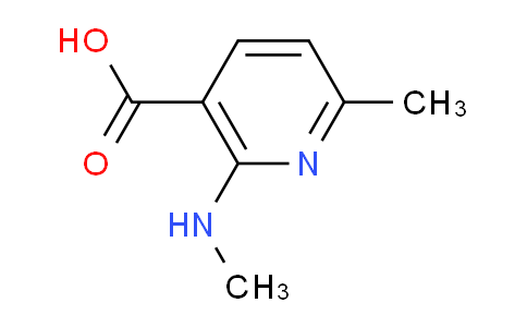 CAS No. 155790-12-8, 6-Methyl-2-(methylamino)nicotinic acid
