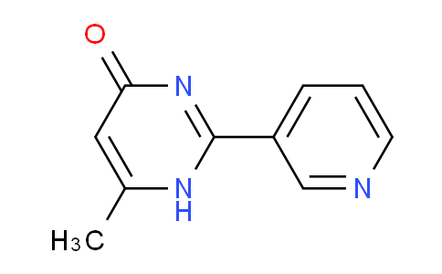 CAS No. 16879-57-5, 6-Methyl-2-(pyridin-3-yl)pyrimidin-4(1H)-one