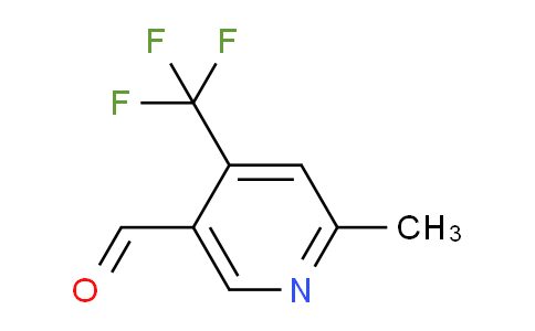 CAS No. 1289103-14-5, 6-Methyl-4-(trifluoromethyl)nicotinaldehyde