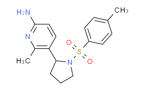 DY661277 | 1352497-67-6 | 6-Methyl-5-(1-tosylpyrrolidin-2-yl)pyridin-2-amine