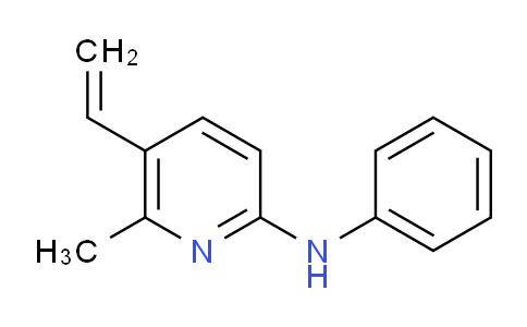 CAS No. 1355231-78-5, 6-Methyl-N-phenyl-5-vinylpyridin-2-amine