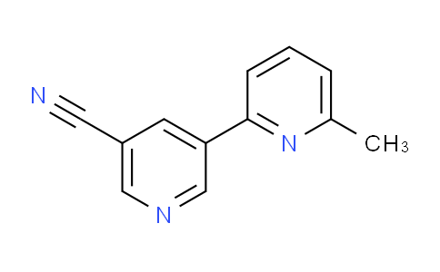 CAS No. 1346686-83-6, 6-Methyl-[2,3'-bipyridine]-5'-carbonitrile