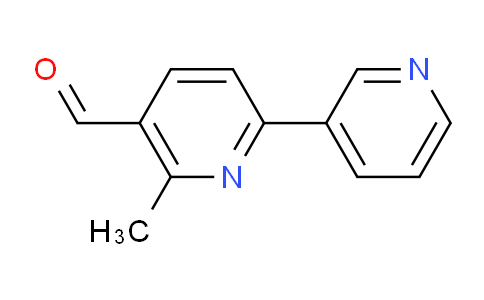 CAS No. 1447949-54-3, 6-Methyl-[2,3'-bipyridine]-5-carbaldehyde
