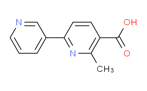 CAS No. 1279203-80-3, 6-Methyl-[2,3'-bipyridine]-5-carboxylic acid