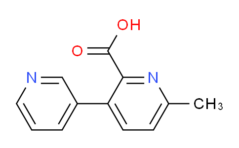 CAS No. 1228431-14-8, 6-Methyl-[3,3'-bipyridine]-2-carboxylic acid