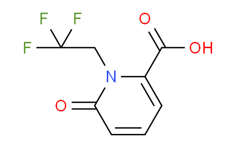 CAS No. 1439900-46-5, 6-Oxo-1-(2,2,2-trifluoroethyl)-1,6-dihydropyridine-2-carboxylic acid