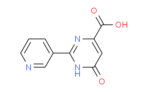 CAS No. 84660-10-6, 6-Oxo-2-(pyridin-3-yl)-1,6-dihydropyrimidine-4-carboxylic acid