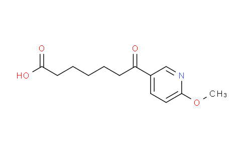 CAS No. 898784-62-8, 7-(6-Methoxypyridin-3-yl)-7-oxoheptanoic acid