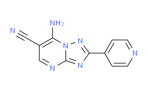 CAS No. 120564-72-9, 7-Amino-2-(pyridin-4-yl)-[1,2,4]triazolo[1,5-a]pyrimidine-6-carbonitrile