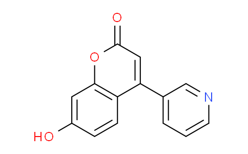 CAS No. 109512-76-7, 7-Hydroxy-4-(pyridin-3-yl)-2H-chromen-2-one