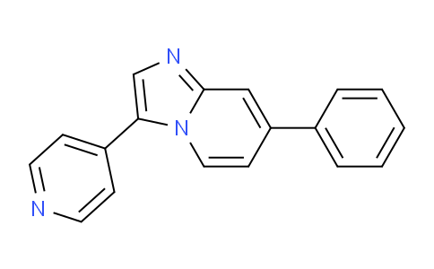 CAS No. 622402-28-2, 7-Phenyl-3-(pyridin-4-yl)imidazo[1,2-a]pyridine