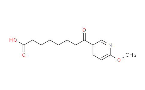 CAS No. 898784-64-0, 8-(6-Methoxypyridin-3-yl)-8-oxooctanoic acid
