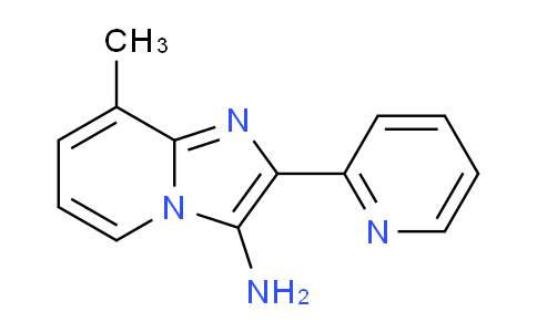 CAS No. 1216061-95-8, 8-Methyl-2-(pyridin-2-yl)imidazo[1,2-a]pyridin-3-amine